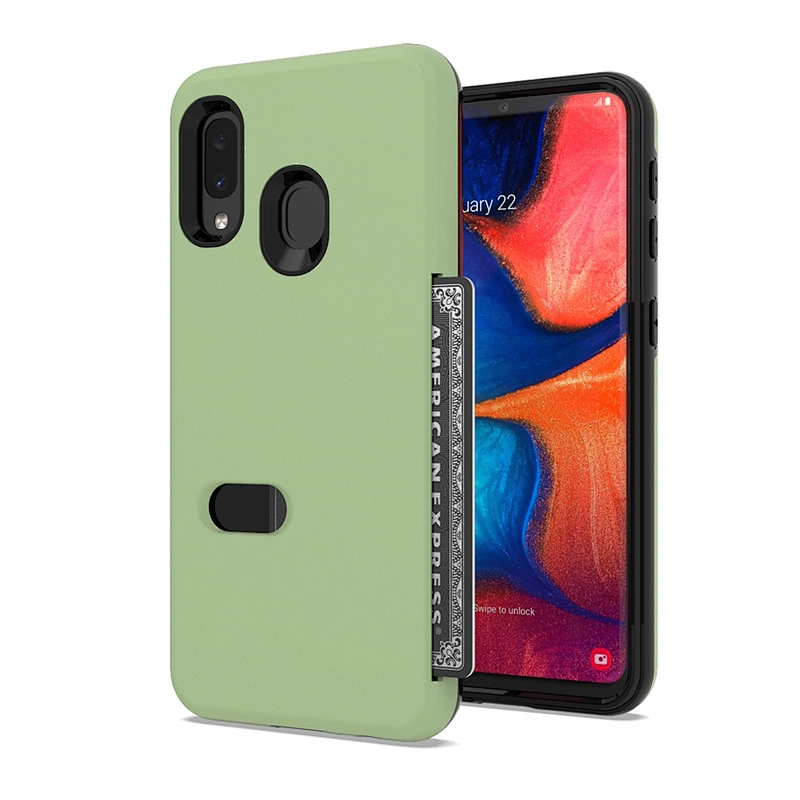 New Design Multifunctional Mobile Accessories Phone Cover with Card Slot for Samsung A10E A20E