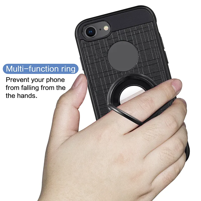 New models phone accessories for Alcatel 3V shockproof phone shell with ring holder for Alcatel 5099A