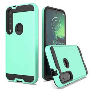 best seller factory phone case Defender Case pc tpu phone cover for moto g8 plus