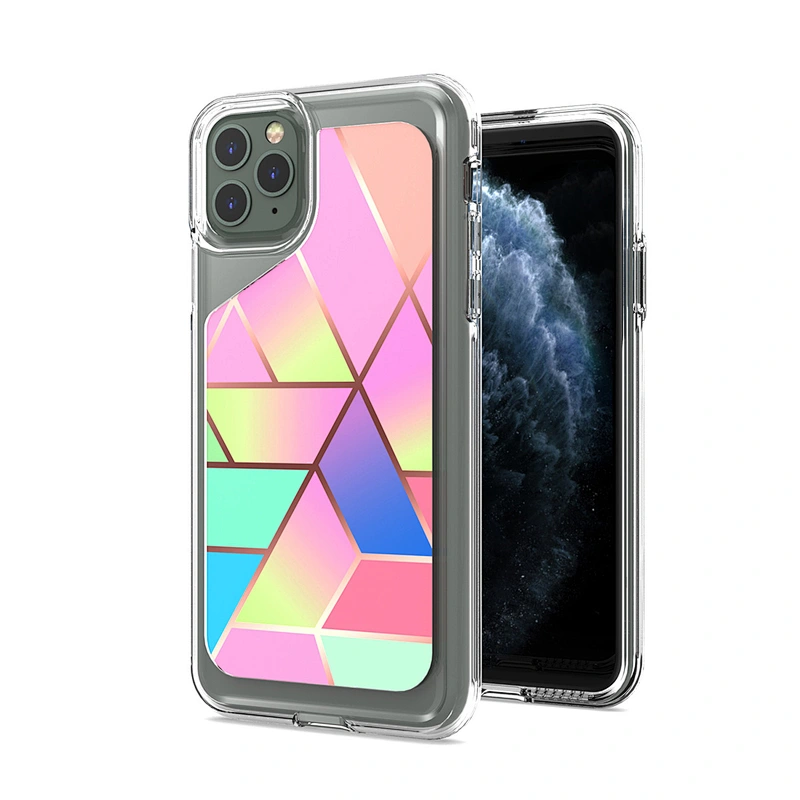 Soft TPU Hard IMD Printed PC 2 In 1 Custom Design Phone Cover for Apple iPhone 7 8 9 SE