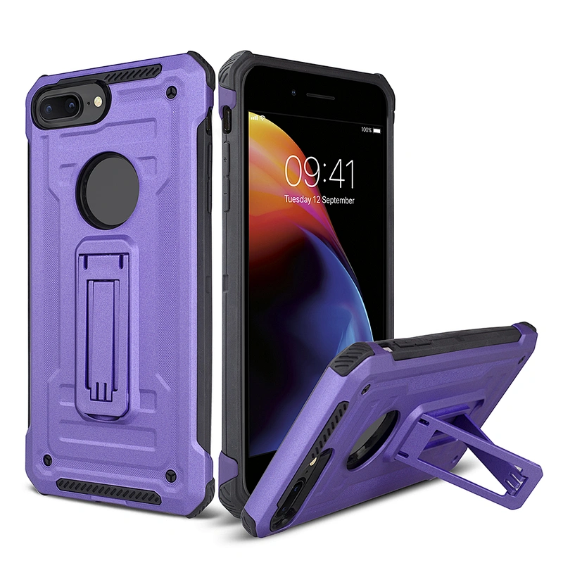 Metal armor kickstand for iphone cover Hybrid Cell Phone Case for iphone XR