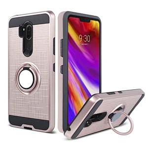 Hybrid Dual Layer Back Mobile Phone case ring phone cover Phone accessories for MOTO G7 PLAY