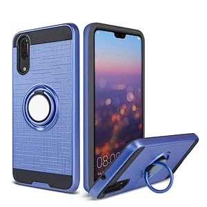 360 magnetic ring holder phone case for Huawei mate 30 Carbon Fiber phone cover for Huawei