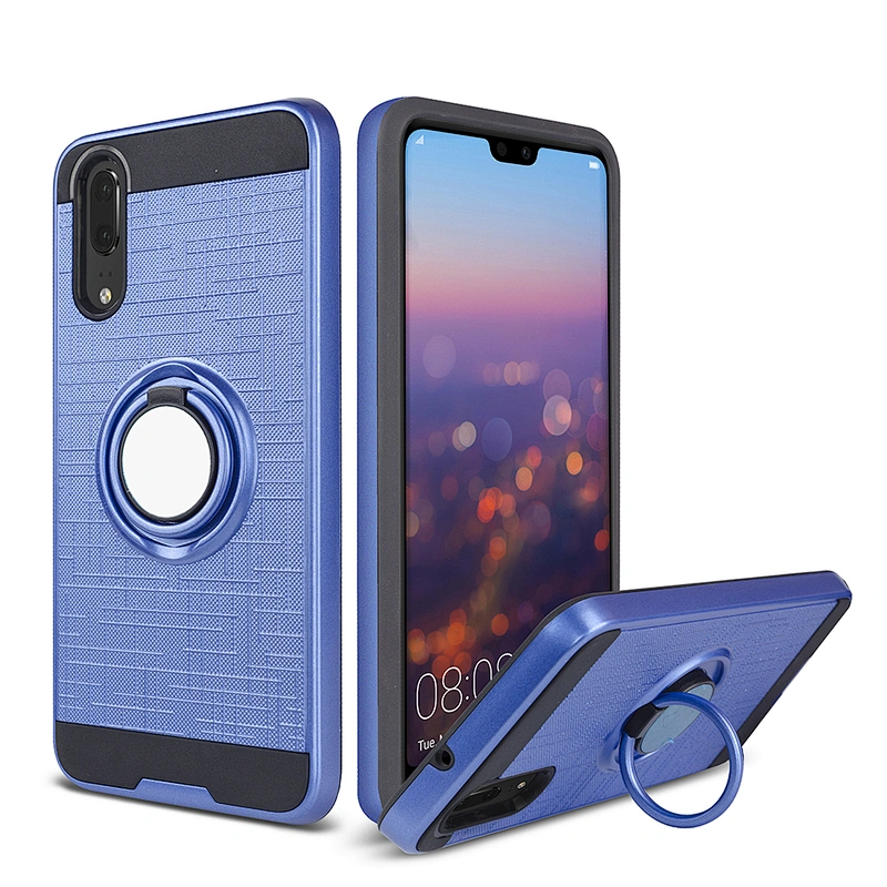360 magnetic ring holder phone case for Huawei mate 30 Carbon Fiber phone cover for Huawei