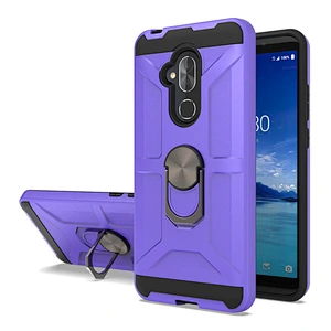 Bulk sale protective PC TPU combo phone case manufacturer for Alcatel 7 Folio Revvl 2 Plus 5059A