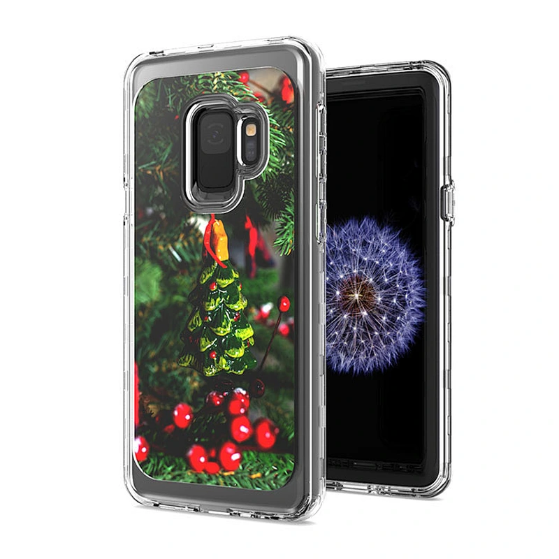Hot sale clear imd phone case luxury protetor custom image mobile phone bags for Samsung S9