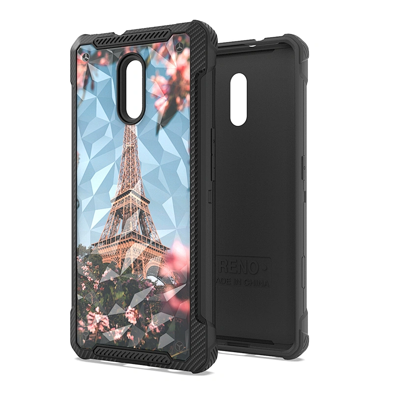 luxury diamond phone cover,high quality printed image for OPPO Reno phone case