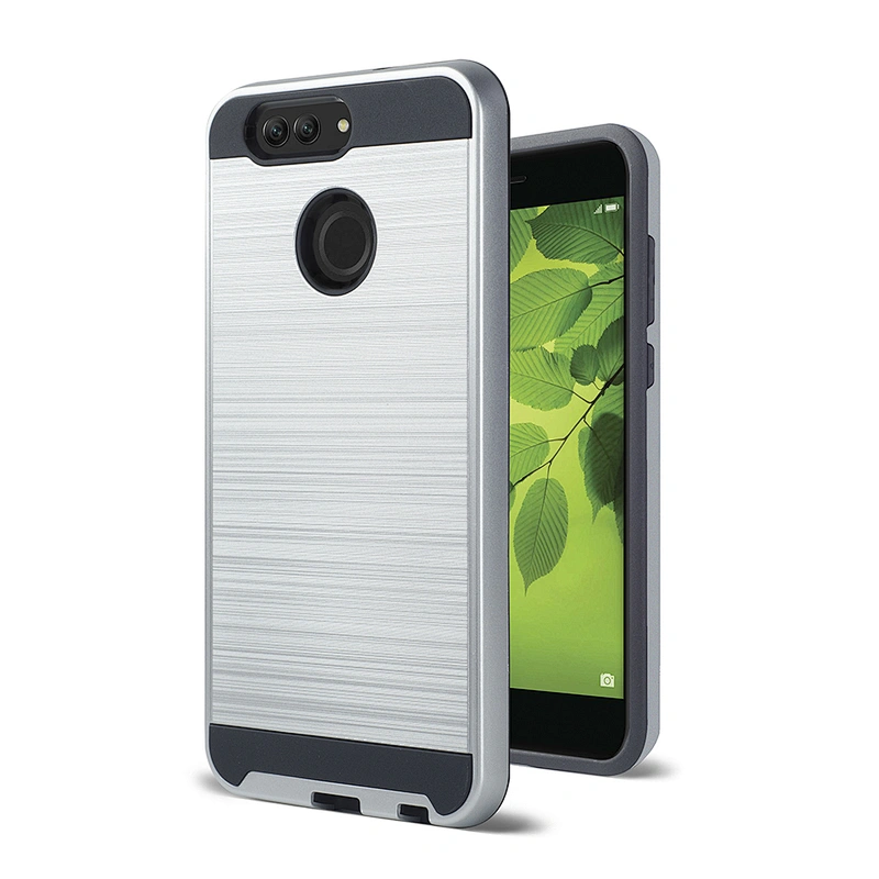2 in 1 plastic brushed case cheap price phone case cell phone case for P10 selfie/nova 2 plus