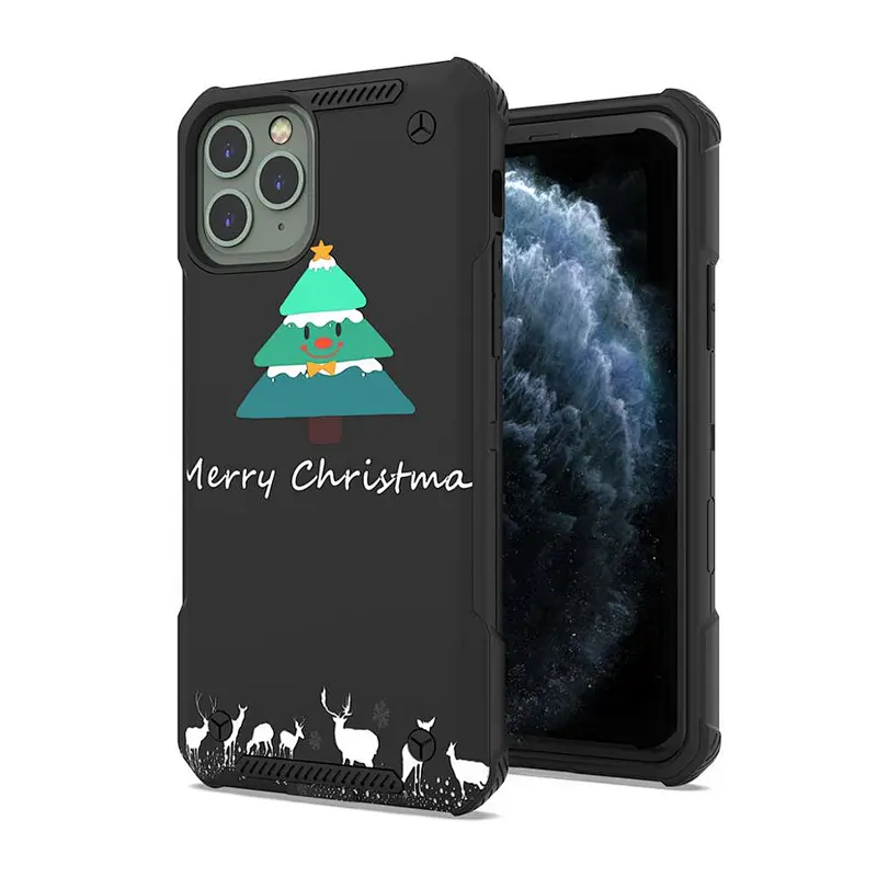 hot sale Christmas Pattern phone case luxury phone cover for iphone 11 pro
