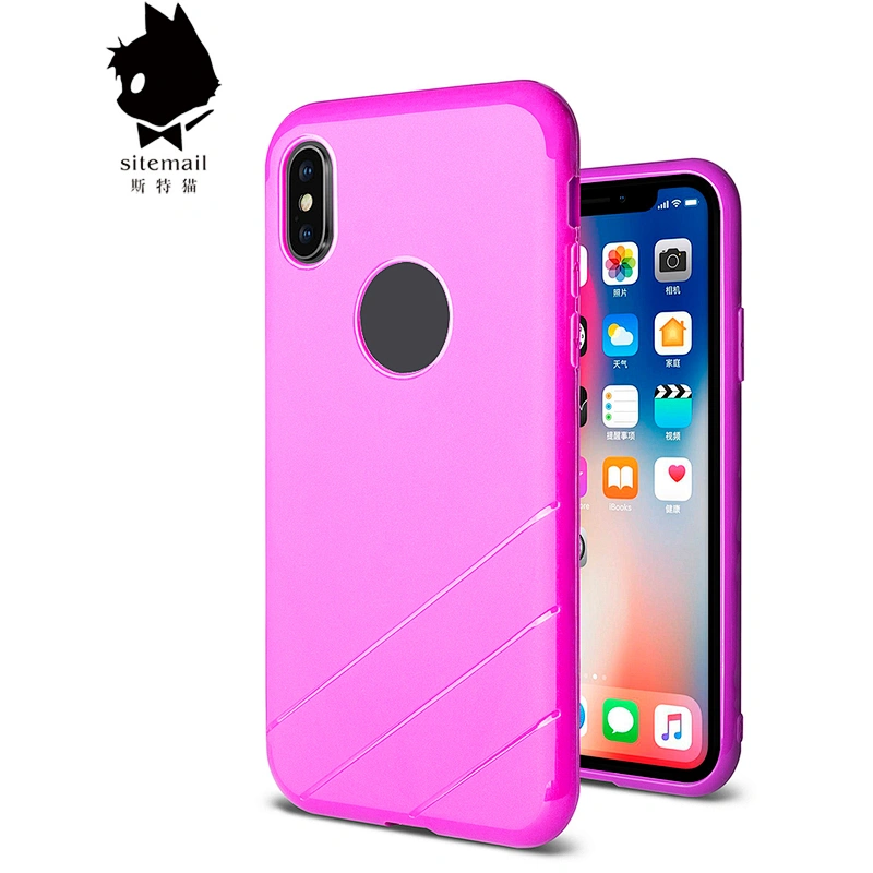 Hot smartphone transparent tpu cell phone case for iPhone 8 case, mobile phone shell