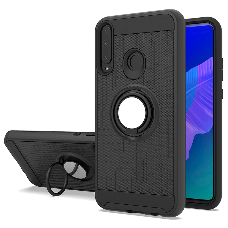 New arrival finger ring 360 degree kickstand phone case For Huawei P40 Lite Y6P Y7P 2020