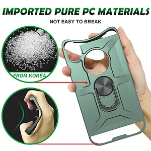 wholesale cell phone case kickstand cover with ring holder for Samsung A21 A01 A11 A31 A21S A71 5G