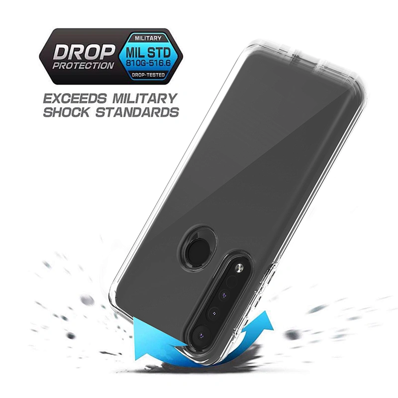 Transparent High Clear Back Mobile cell phone cover For Motorola Moto G8 E7 G8 Power lite E6S