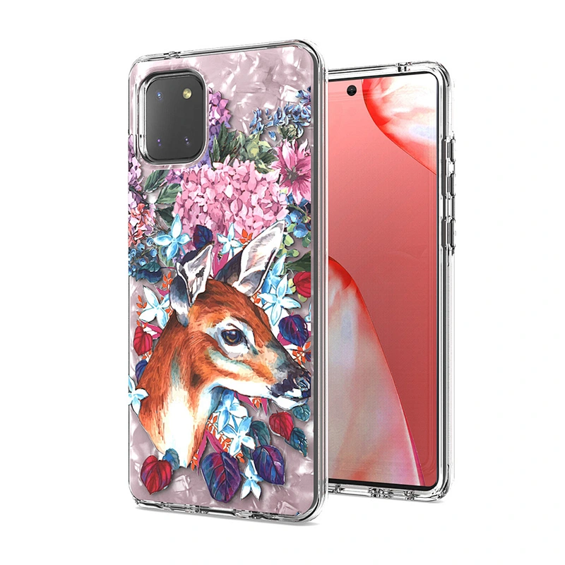 Custom printed flowers mobile phone case back covers for Samsung A01 Core A11 A21