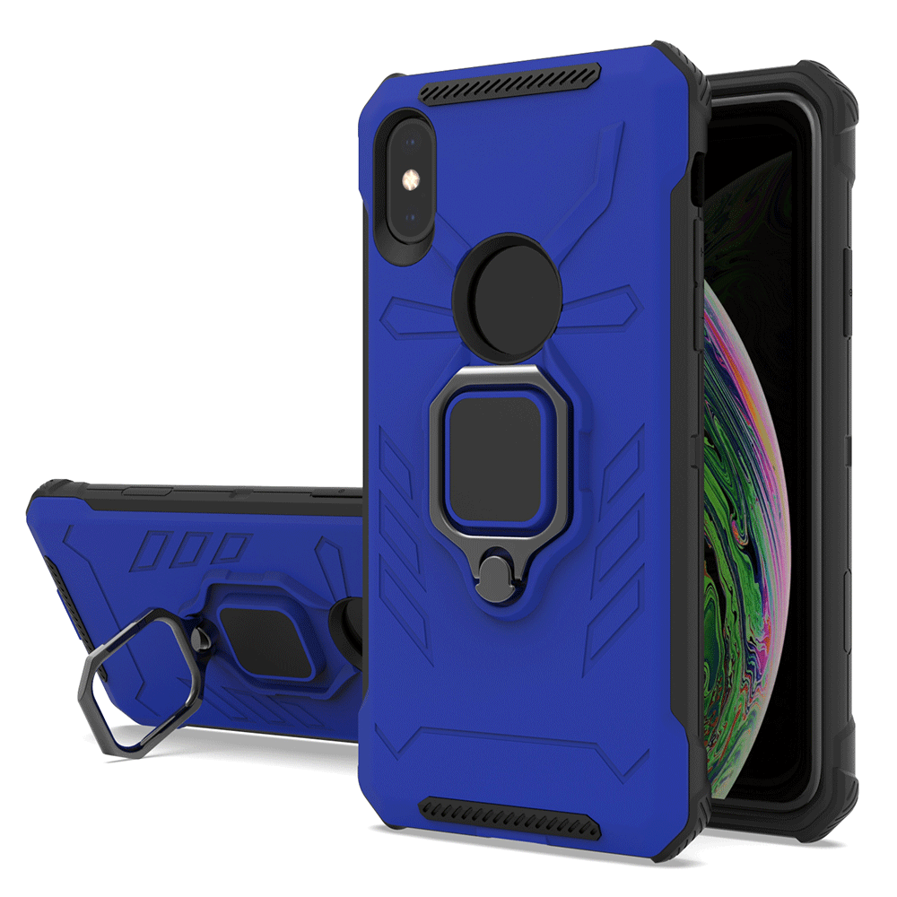 Shockproof Customized Logo 360 degree Ring Holder Kickstand cell phone cases For IPhone 11 pro xr xs max