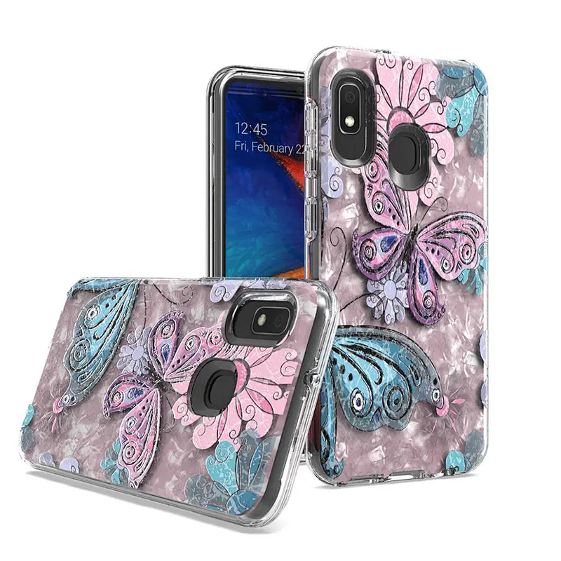 2020 New protective custom clear cell phone case back cover for Samsung A20 A30 A50
