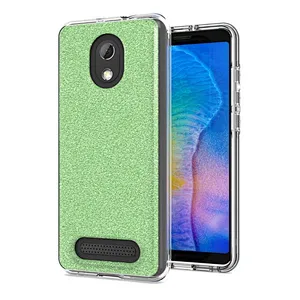 OEM ODM High clear transparent  3 in 1 bling glitter Phone Case For IPhone X/Xs 11 Pro Max