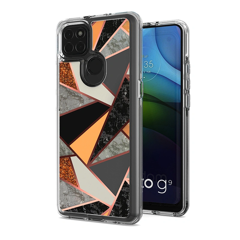 Luxury printing back cover imd phone cases For Motorola one fusion plus G9 PLUS POWER 5G PLUS