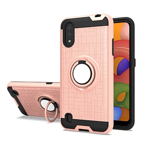 Best Selling Double Layer 360 Ring Holder Mobile Phone Case for Samsung Galaxy A71