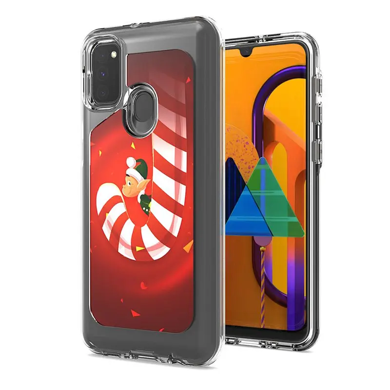 NEW! Customized tpu pc combo mobile phone cover luxury printing phone case for Samsung M30S