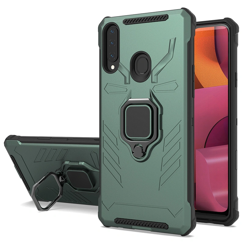 Unique Soft Tpu 360 Degree Flexible Ring Holder Phone Case For Samsung A20S A51 A71 A21S S20 Fe