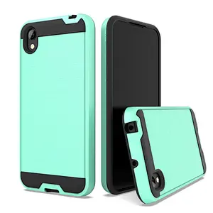 brushed metal case for Huawei Y7 2019/Y7 PRO 2019/Y7 PRIME 2019 for veruse case cover