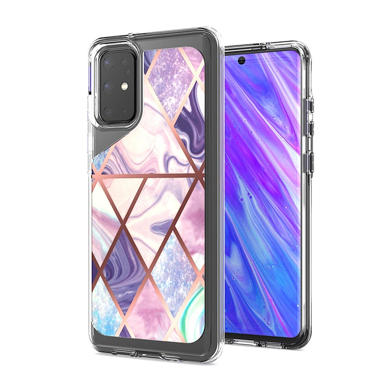 3D Custom Printing IMD Marble Phone Accessories Mobile Cover Case For Samsung S8 S9 S10  S20 Plus Ultra