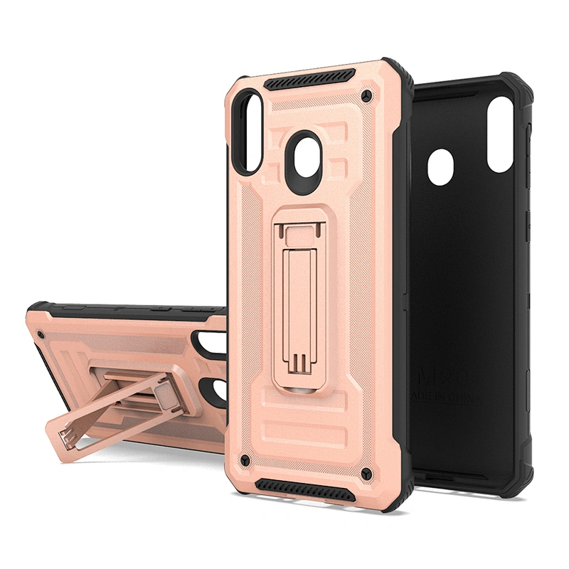 Cool design cheapest kickstand mobile accessories phone case for Samsung A10 M10 M20 M30 A40S