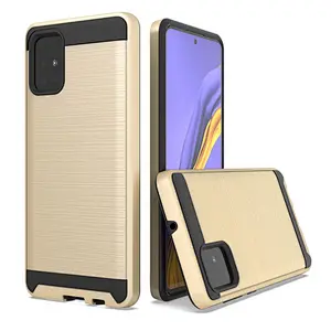 TPU PC Hybrid Material Customized Printed Mobile Cell Phone Case Covers For Samsung A51