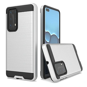2020 hot sale brush metal cell phone cover for Huawei P40 LITE Nova 5T Y5 2019 P30 PRO MATE 20