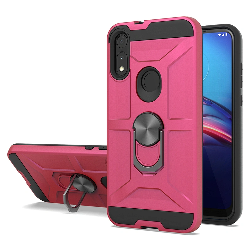 PC TPU 360 Ring Holder mobile cover cell phone case cover for Motorola G stylus G8 Power lite E6S E7