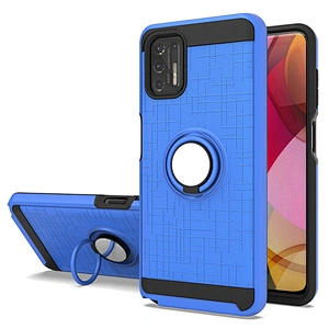 Classic 360 Degree Phone Case Back Cover With Ring Stand For Motorola G Stylus 2021 Power Play E7