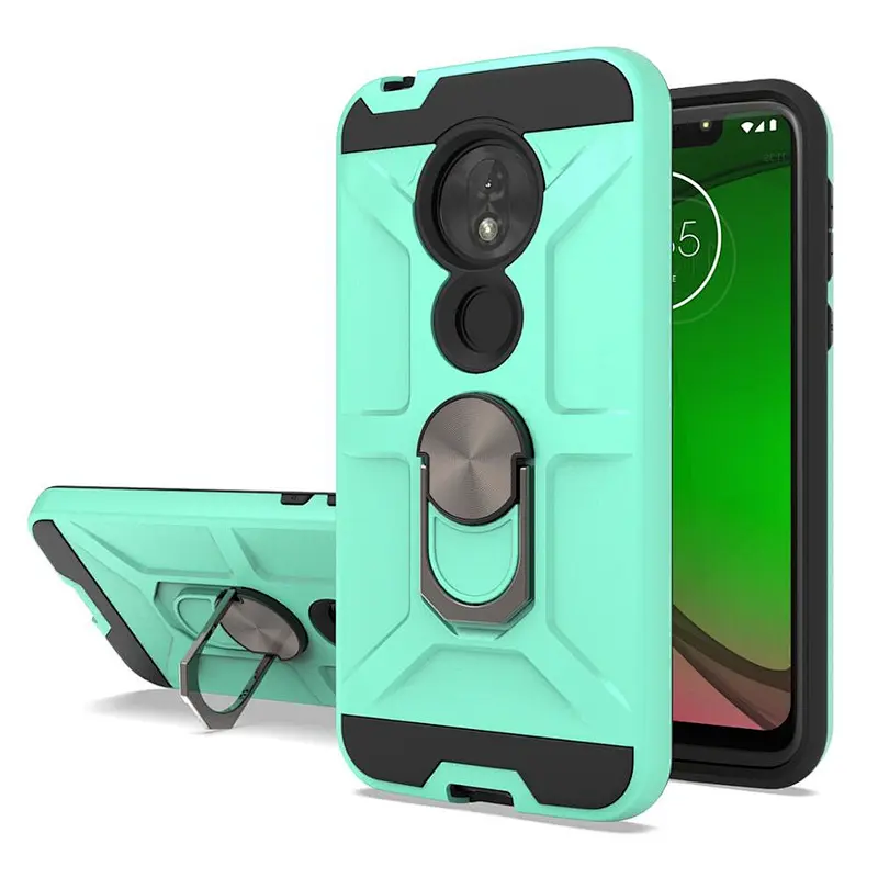 full protection cell phone case with ring Phone Case phone accessories for MOTO G7 play