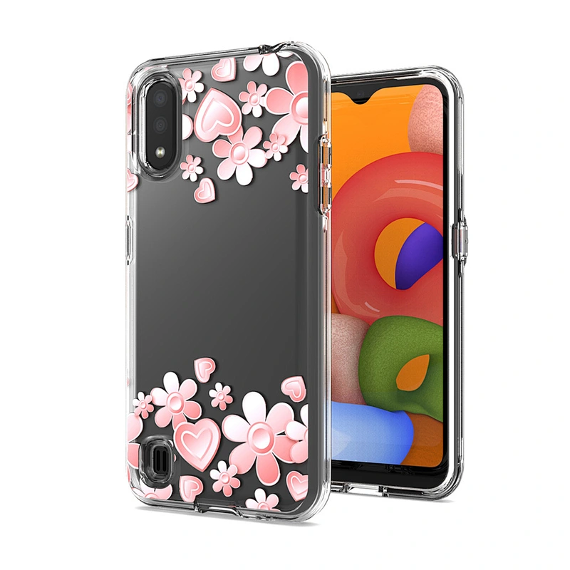 New update model fashionable mobile accessories for girls women tpu phone case for Samsung A01