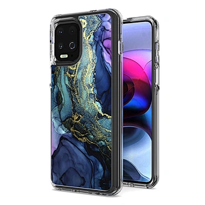 New arrival custom IMD marble design phone case for Motorola Edge S G10 G30