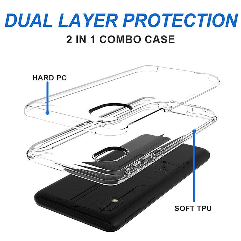 Wholesale Funda De Telefono Custom Shockproof Transparent Case For Samsung A01 Core S20 FE A42 S21