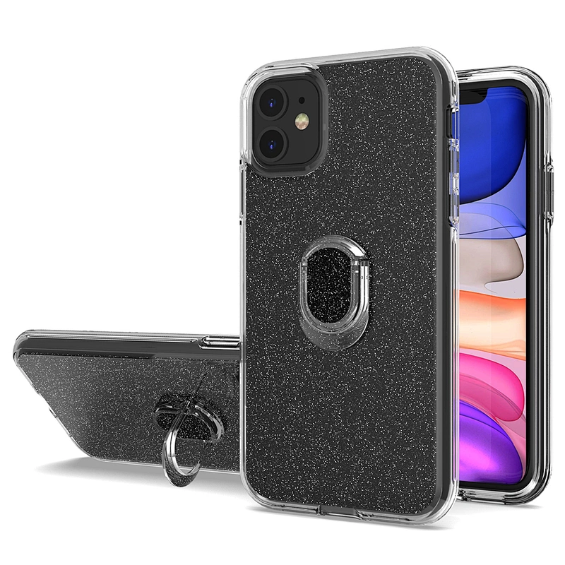 Personalised Bling with ring holder cell phone case For Huawei P40 Lite Y6P Y7P Y5P 2020