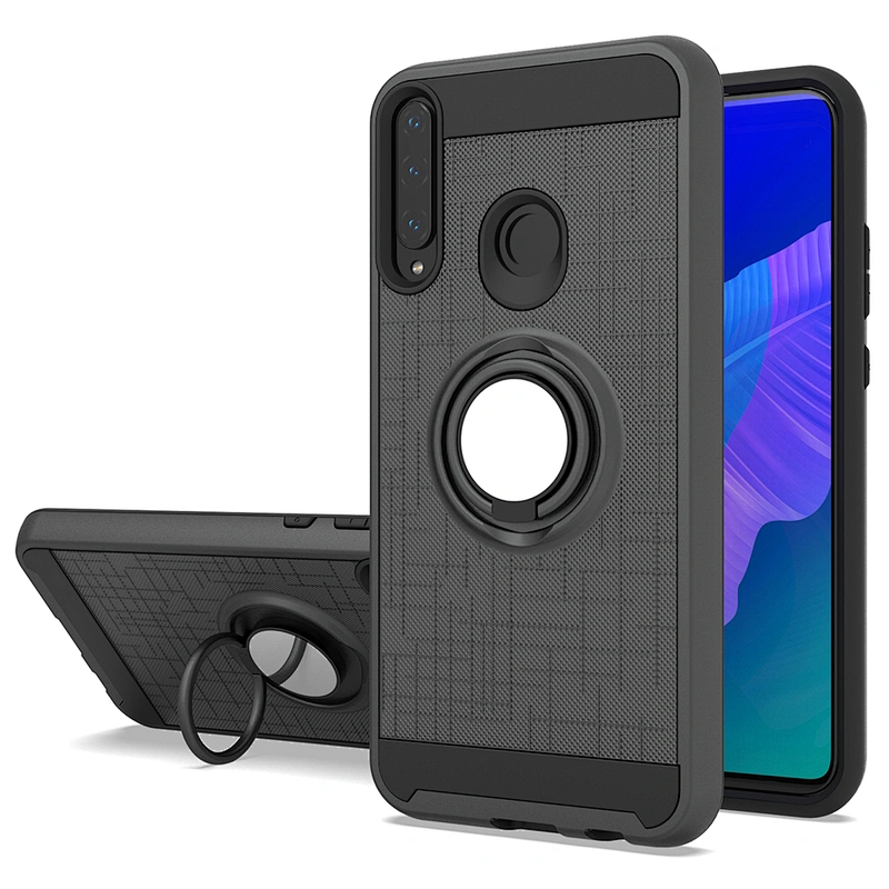 New arrival finger ring 360 degree kickstand phone case For Huawei P40 Lite Y6P Y7P 2020