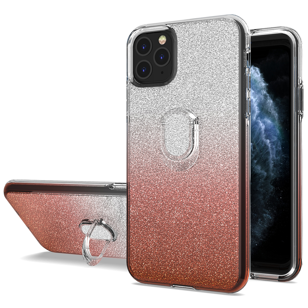 Gradient Shiny Glitter With Holder Cell Phone Covers For IPhone X/Xs Xr Xs Max 11 Pro Max 12