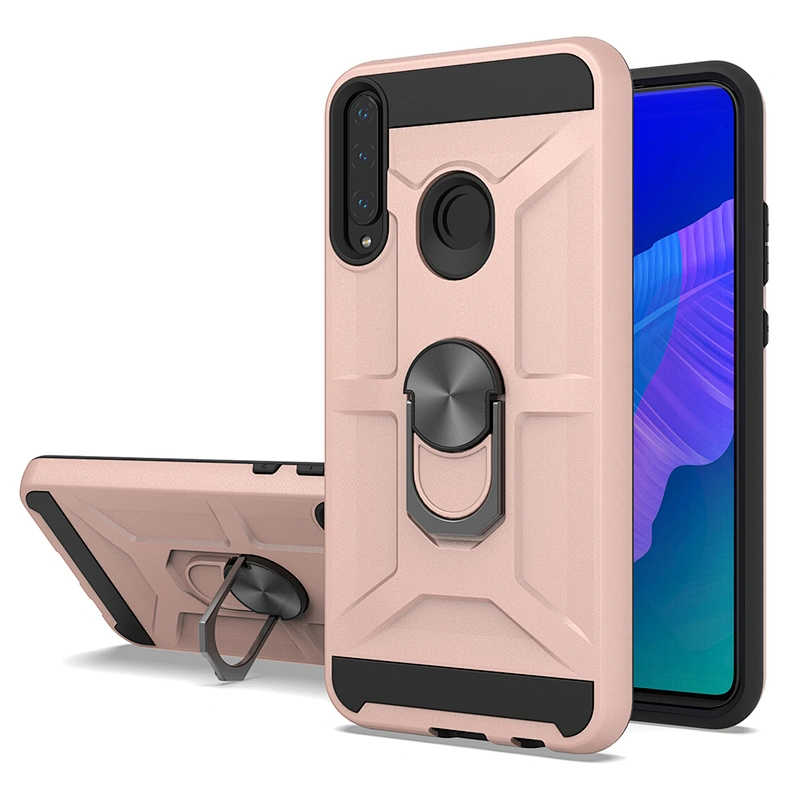 case para celular Top quality Metal ring phone case for Huawei Y6P Y7P Y5P Y9A