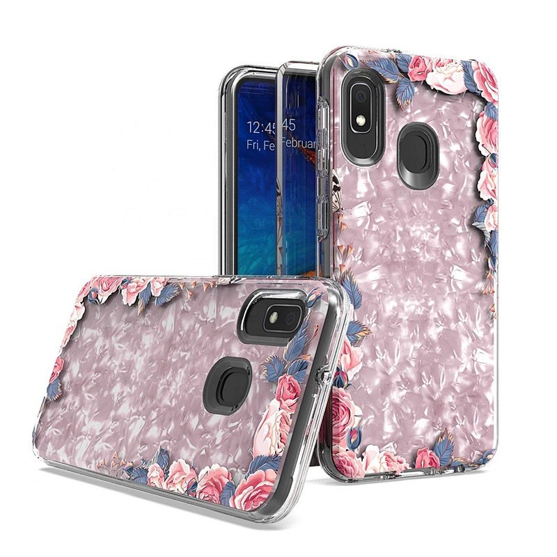 Transparent Custom Mobile Phone Cases With Shell Paper For Samsung A70 A40 A10S A20S M30S A10E A20E