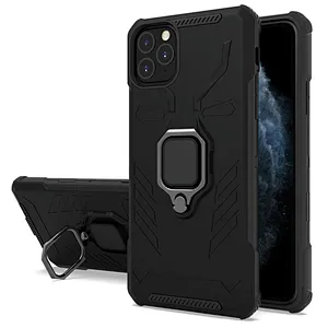 2023 New Design Mobile Back Cover 360 Ring Holder Cell Android Phone Case For iPhone 11 12 Pro Max Mini