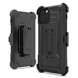 Wholesale 2 in 1 shockproof belt clip mobile phone case for IPhone 11 Pro MAX case
