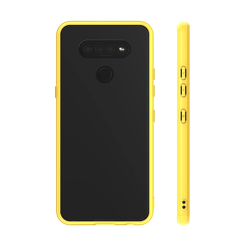 Acrylic tpu clear slim cell phone accessories case back cover for Samsung Galaxy A41