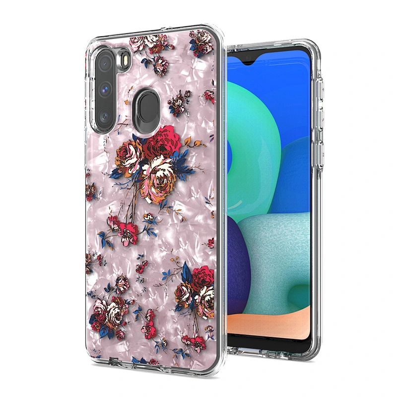 Custom 3 in 1 printing design cell phone case back cover for Samsung A11 A21 A31 A21S