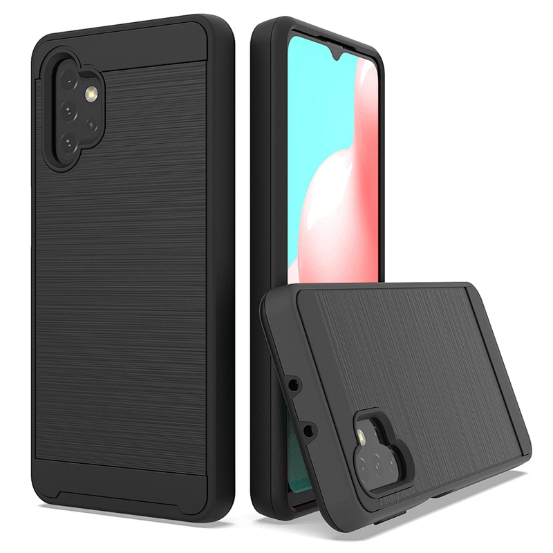 Non-slip carbon fiber accesorios para celulares mobile cell phone cases cover for Samsung A02S