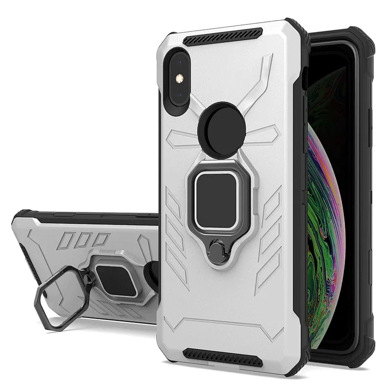 With Ring Holder Car Bracket Phone Cover For Motorola P40 Power G8 Plus G Power 2020