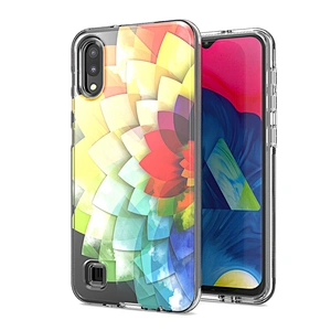 Transparent mobile phone parts for girls clear tpu custom phone cases for Samsung A10 M10 A01 A21