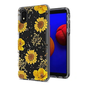 Manufacture Mobile Back Covers Girls Customisable Flower Cell Phone Case For Samsung A01 Core M31 A12 A32 M51