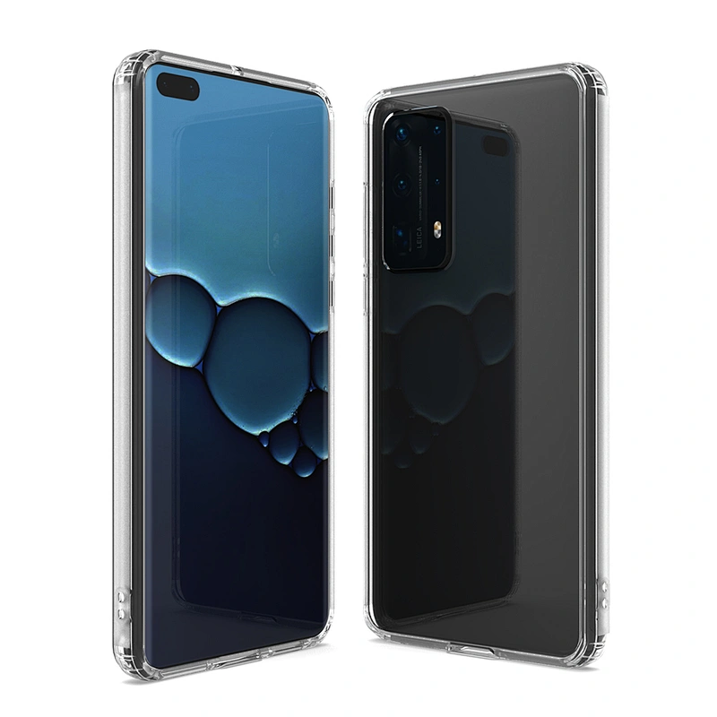 Wholesale TPU bumper hard Acrylic back cover slim clear phone case for Huawei P40 P40 LITE